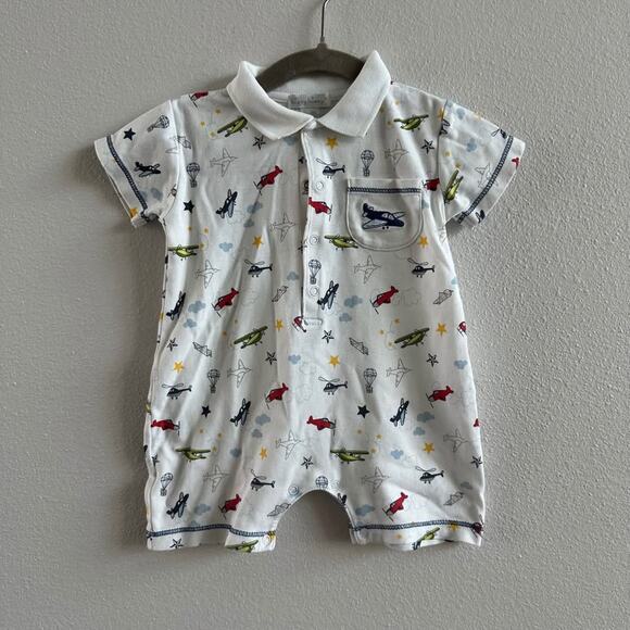 Kissy kissy boy airplane play suit one piece 9M - Picture 1 of 5